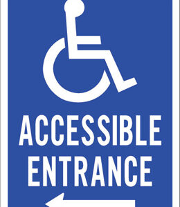 accessible entrance