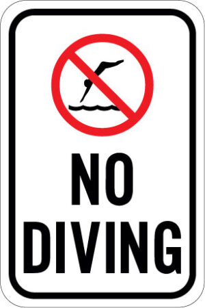 No Diving